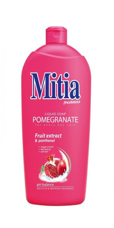 Mitia 1l tek.mýdlo Pomegranate NN | Toaletní mycí prostředky - Tekutá mýdla - Bez dávkovače